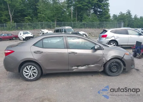 2017 Toyota Corolla Le z USA, uszkodzony, nr VIN 2T1BURHE3HC822214